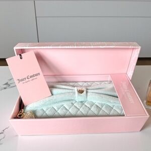 Juicy Couture Blue Wallet New With Tags In The Box